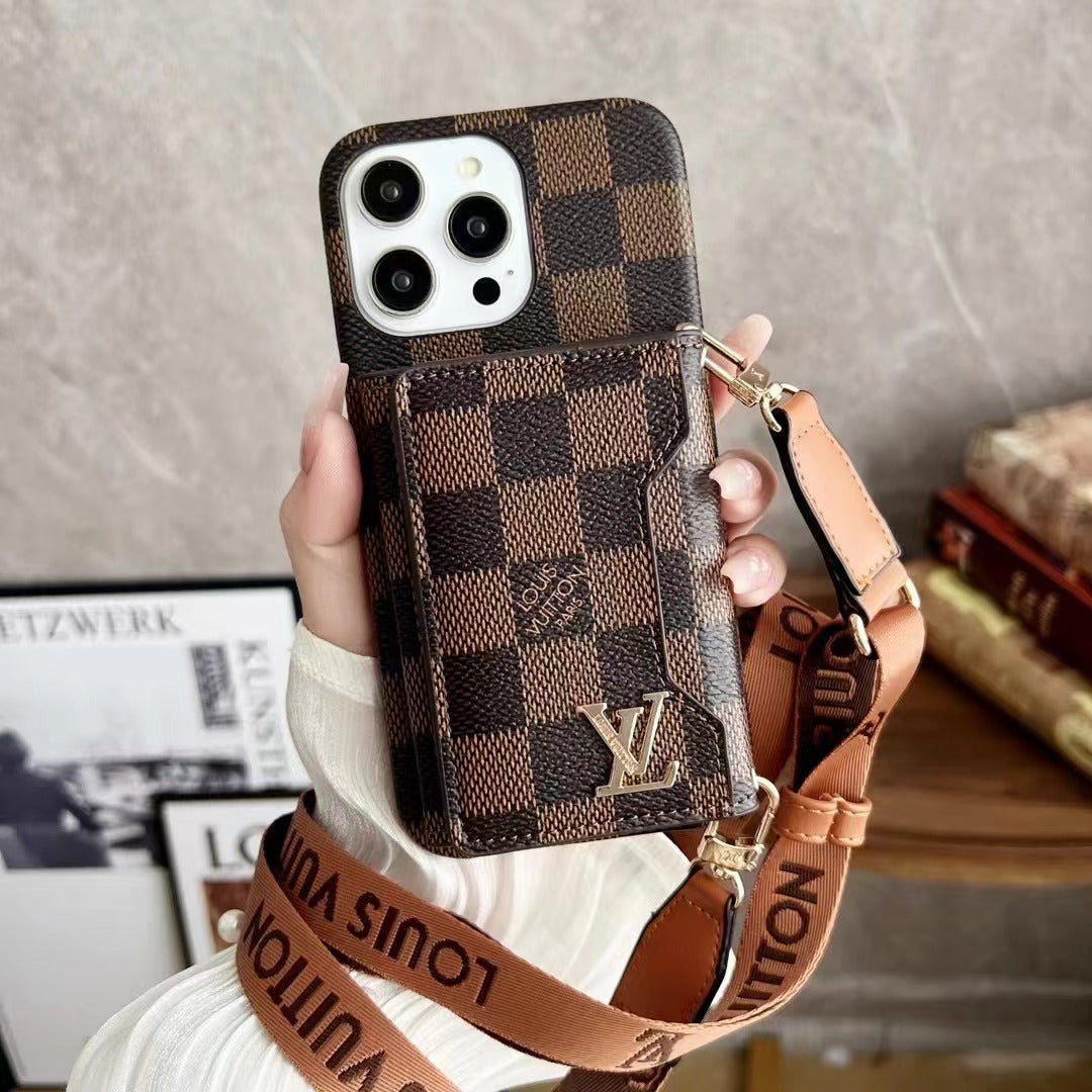 Card Luxury Phone Case For iPhone