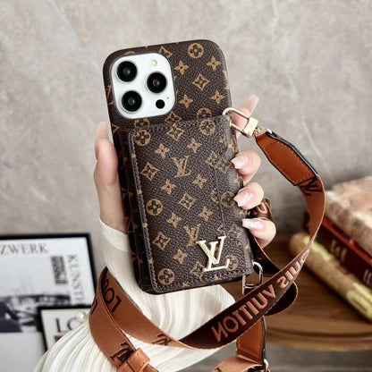 Card Luxury Phone Case For iPhone