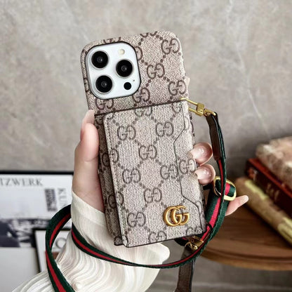 Card Luxury Phone Case For iPhone