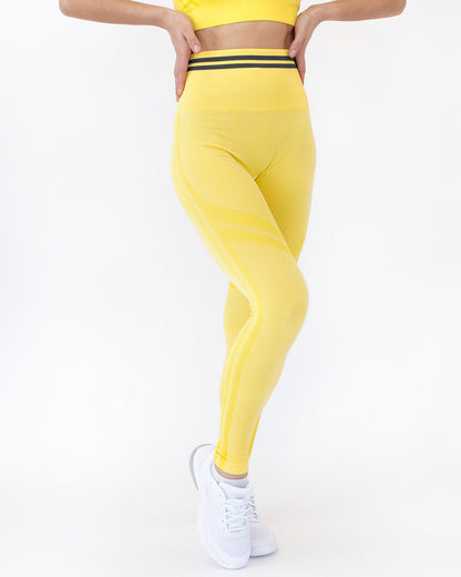 Leggings senza cuciture Willo Fox - Giallo