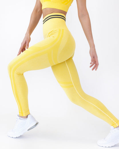 Leggings senza cuciture Willo Fox - Giallo