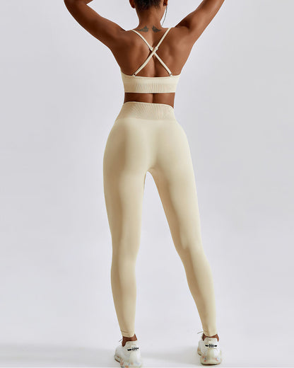 Leggings senza cuciture Zuri - Beige