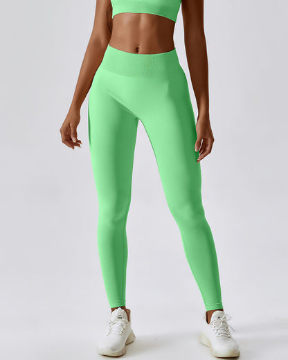 Leggings senza cuciture Zuri - Verde