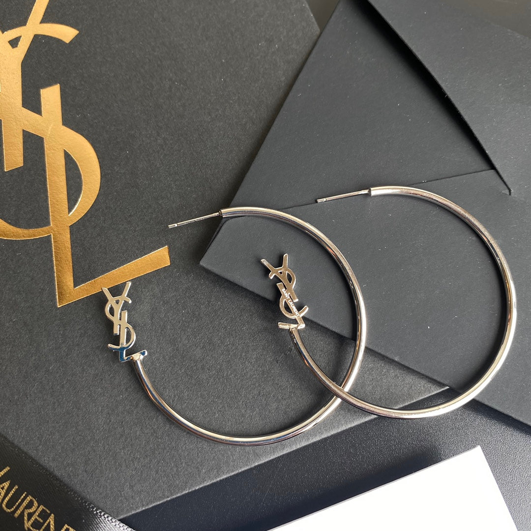 Orecchini sexy oversize in argento sterling