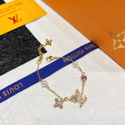 Braccialetto di cristallo alla moda Treasure