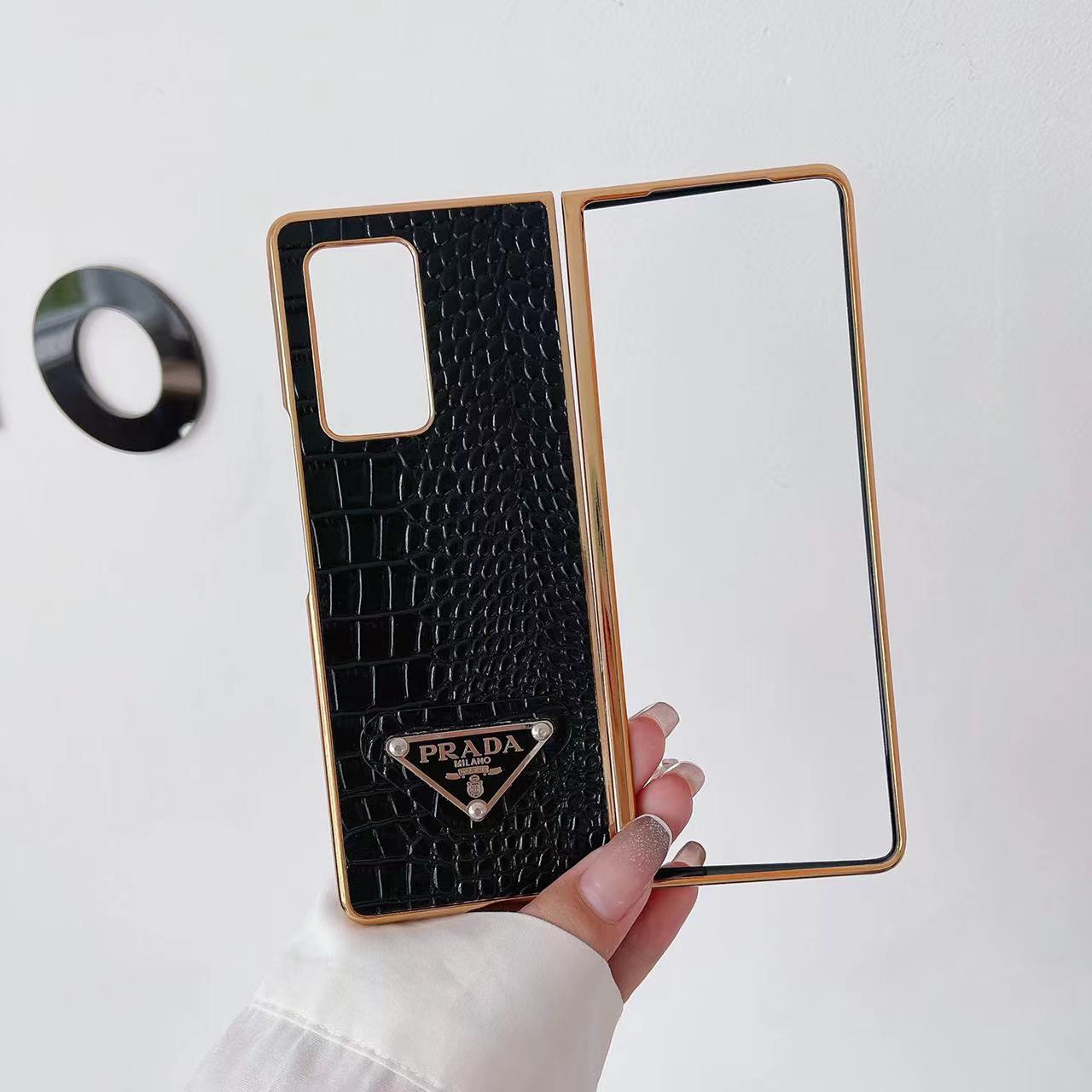 Retro Black Galaxy Case For Samsung