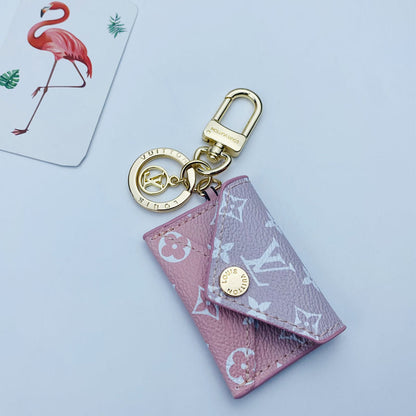 Pink Girl Keychain Pendant