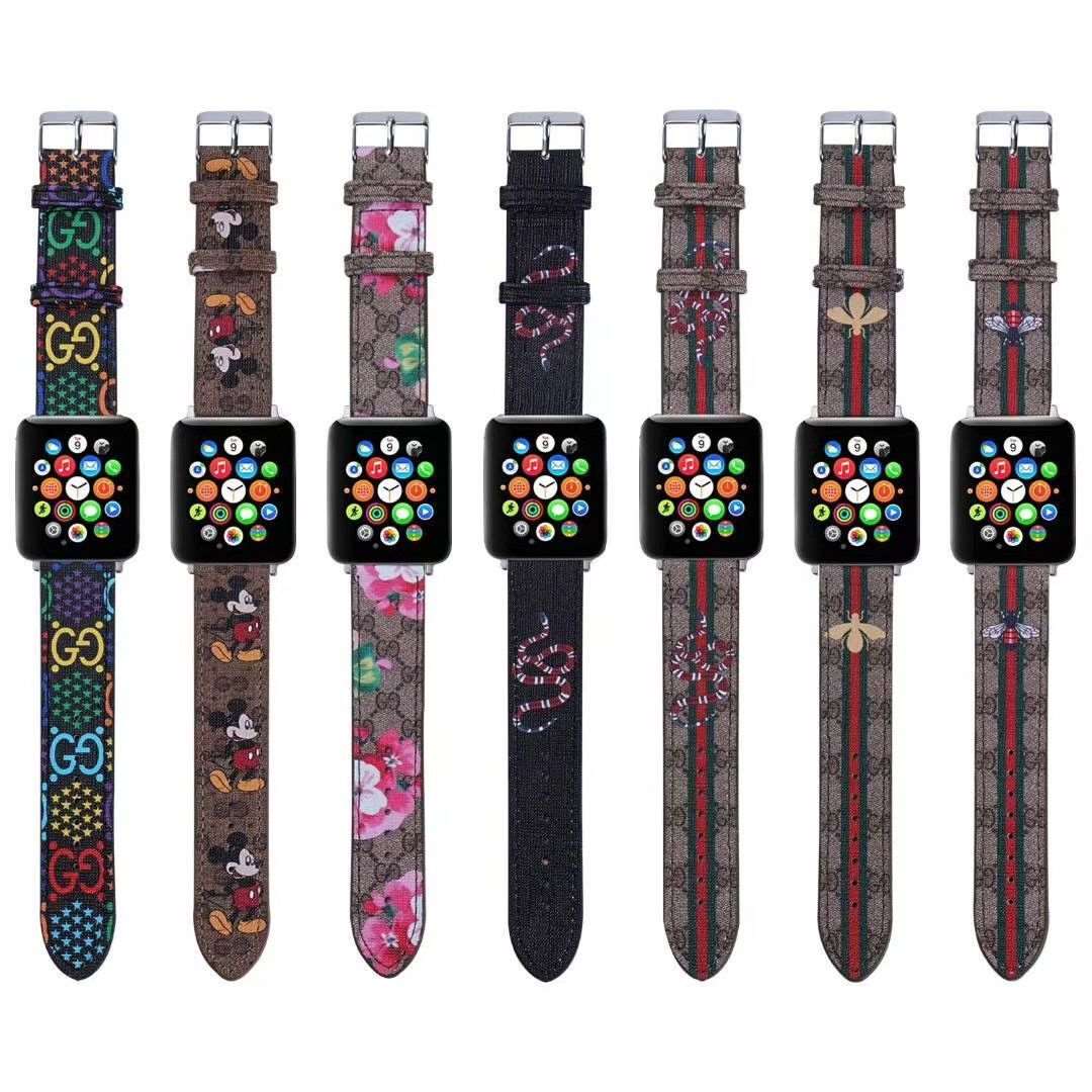 Fashion Mickey Print Watch Bands For Apple Watch - ERPOQ