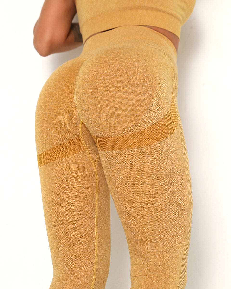 Amplify Scrunch Seamless Leggings - Yellow