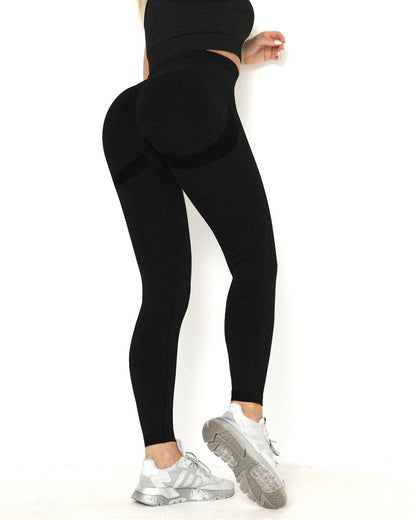 Leggings senza cuciture Amplify Scrunch - Nero