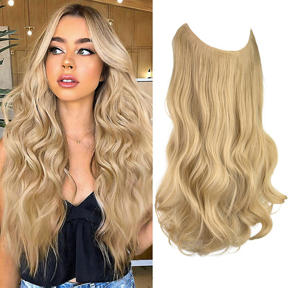 Wave Halo Clip in Hair Extensions