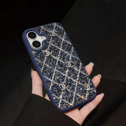 Custodia per telefono con strass e diamanti per iPhone