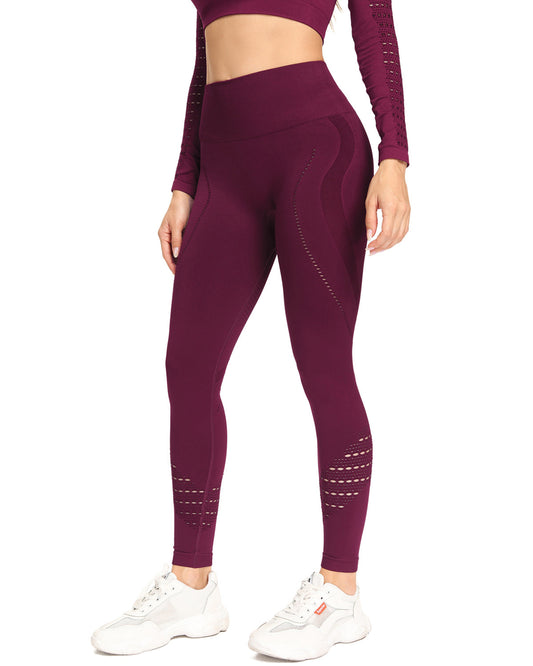Leggings senza cuciture Catriona - Rosso