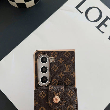 Étui porte-cartes avec cordon pour Samsung Galaxy