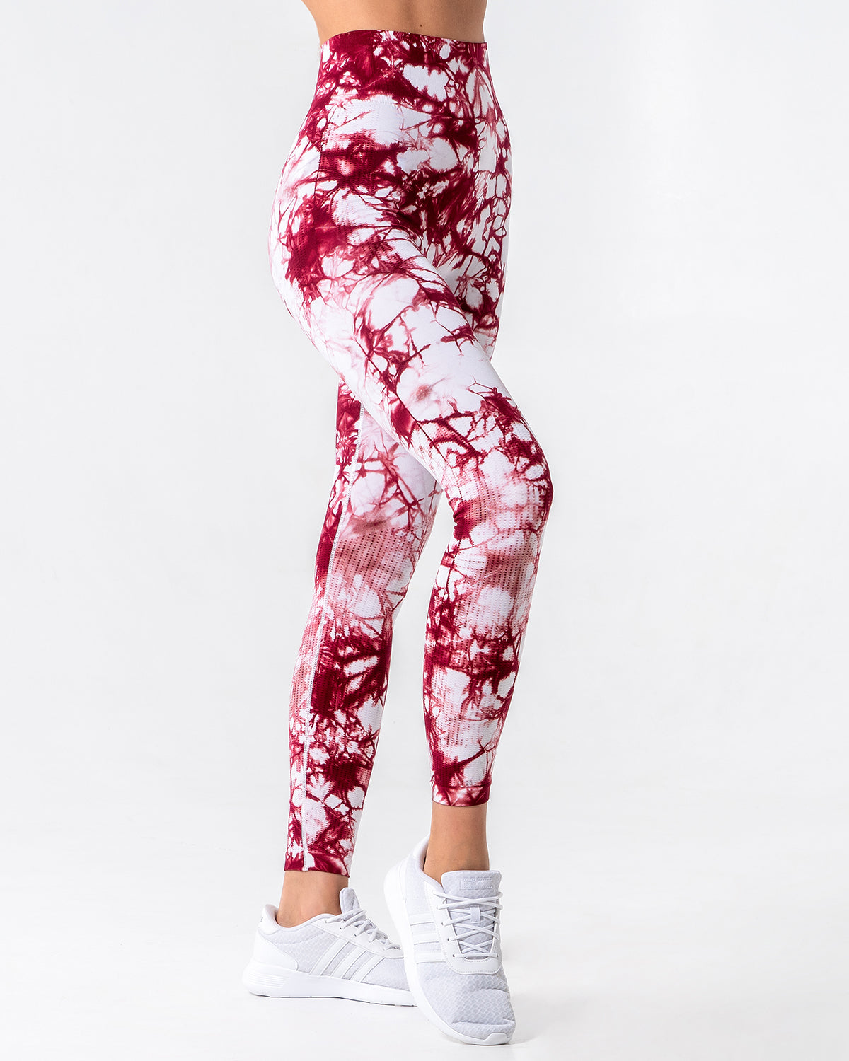 Leggings senza cuciture Diamond Dye - Rosso