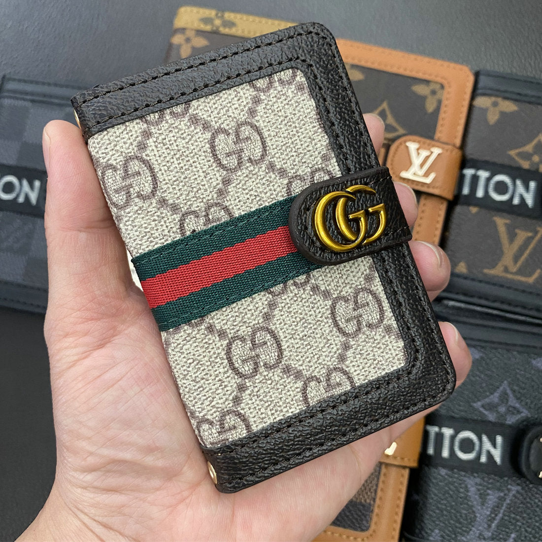 Leather High Quality Flip Card Wallet