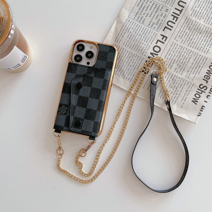 Crossbody Card Phone Case For iPhone