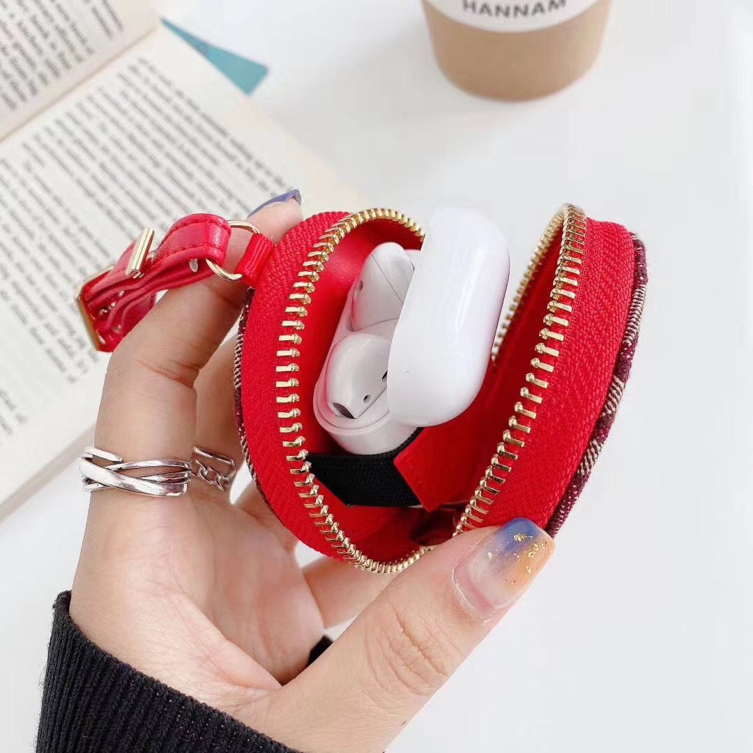 Embroidery Letter Printed AirPods Case - ERPOQ