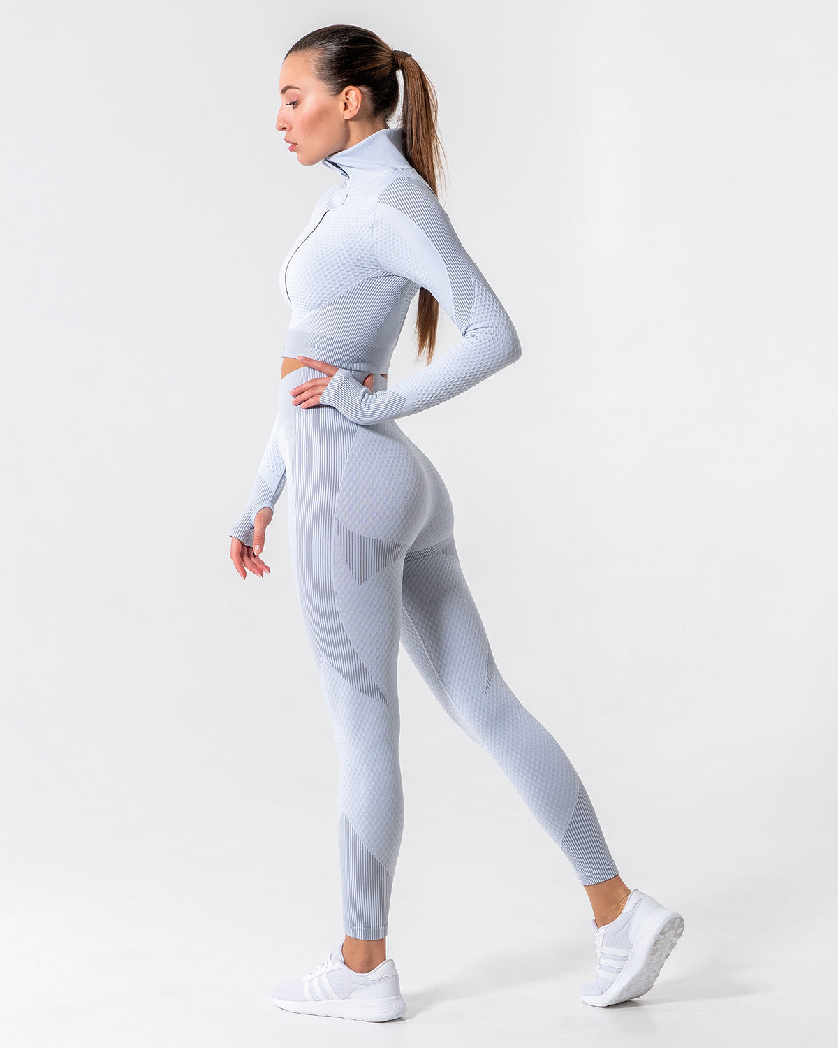 Leggings senza cuciture Embrace - Grigio