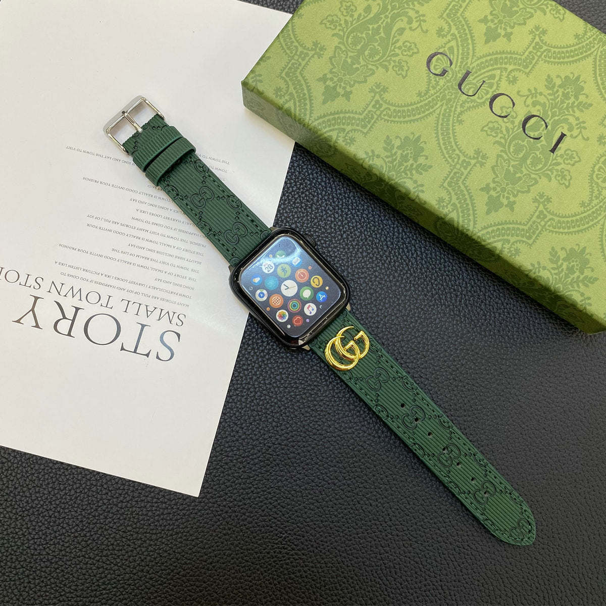 Autumn Patent Leather Apple Watch Straps