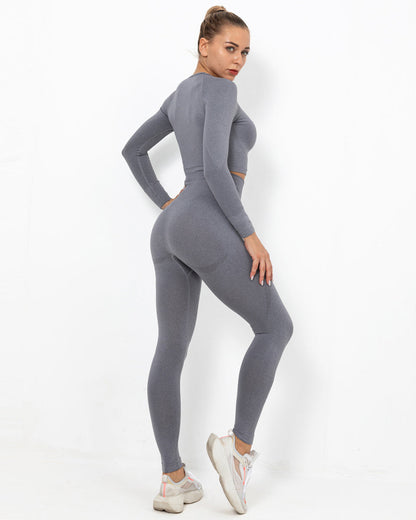 Leggings senza cuciture Felicity - Grigio