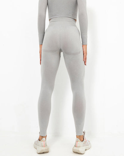 Leggings senza cuciture Felicity - Grigio chiaro