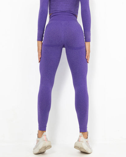 Leggings senza cuciture Felicity - Viola