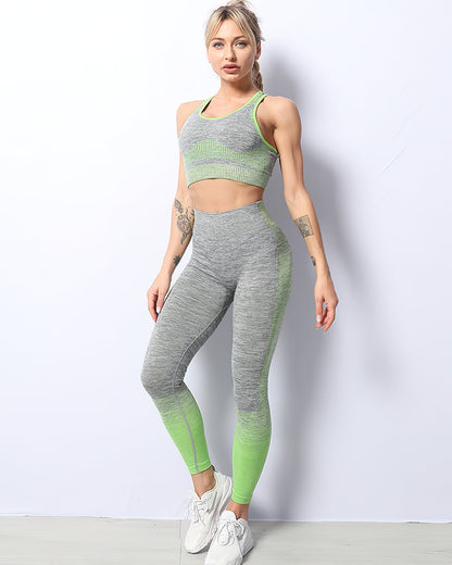 Leggings senza cuciture Harmony - Verde