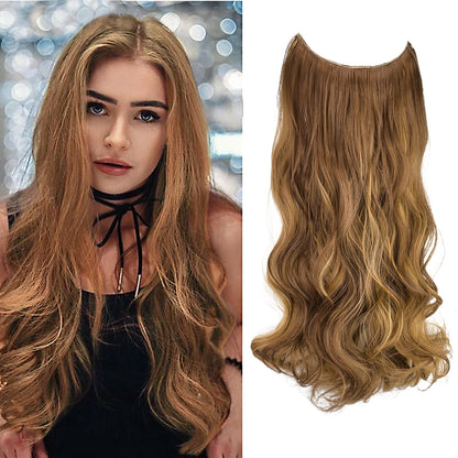 Wave Halo Clip in Hair Extensions