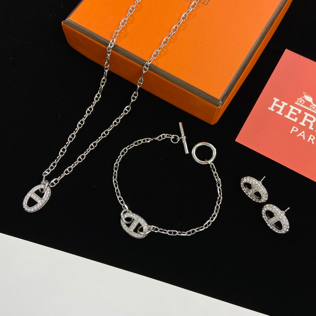 Set di gioielli in argento Farandole classico
