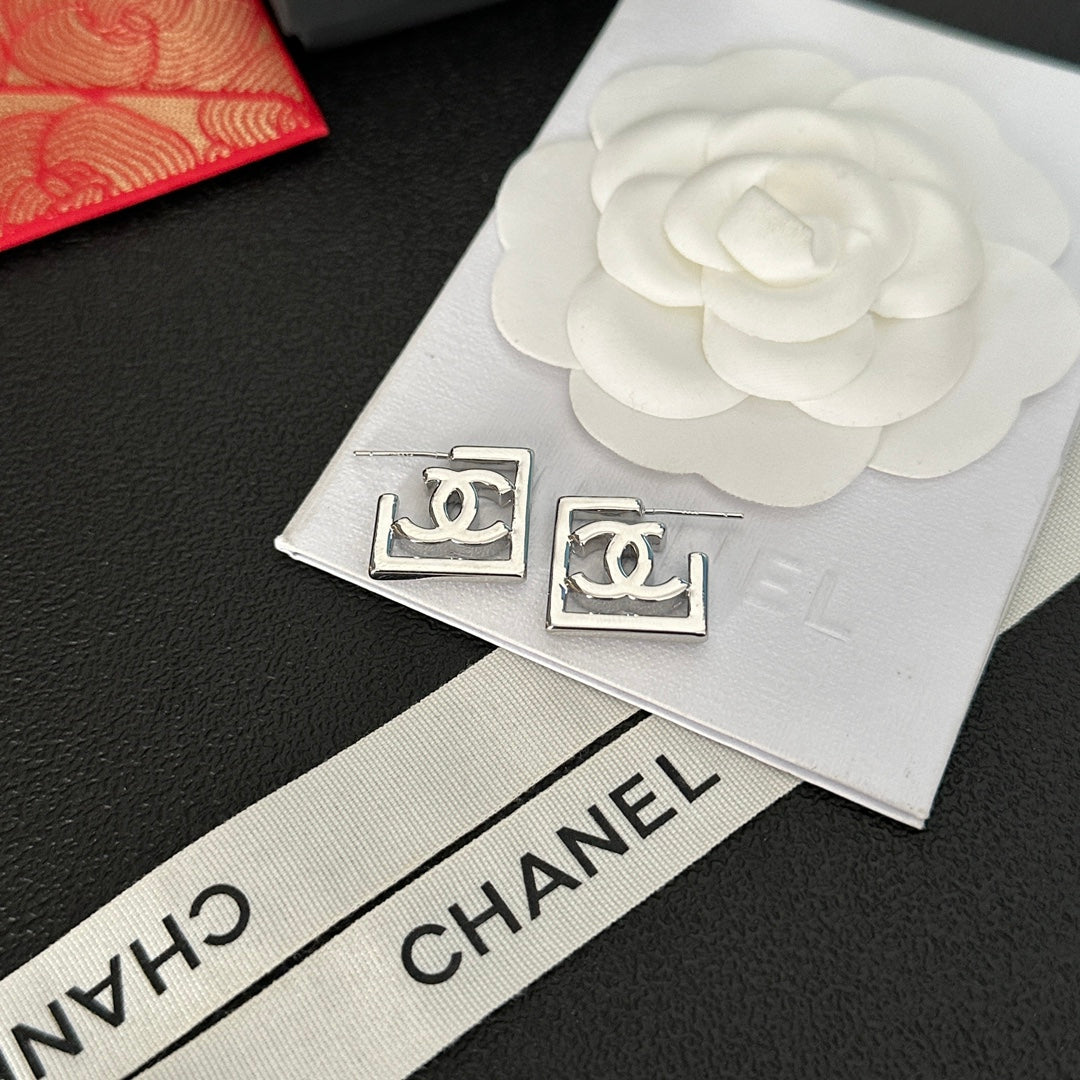 Square Hollow Earrings