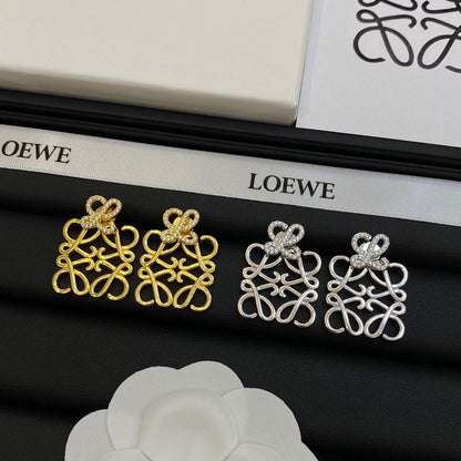 Orecchini vintage con diamanti