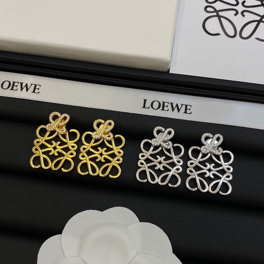 Orecchini vintage con diamanti
