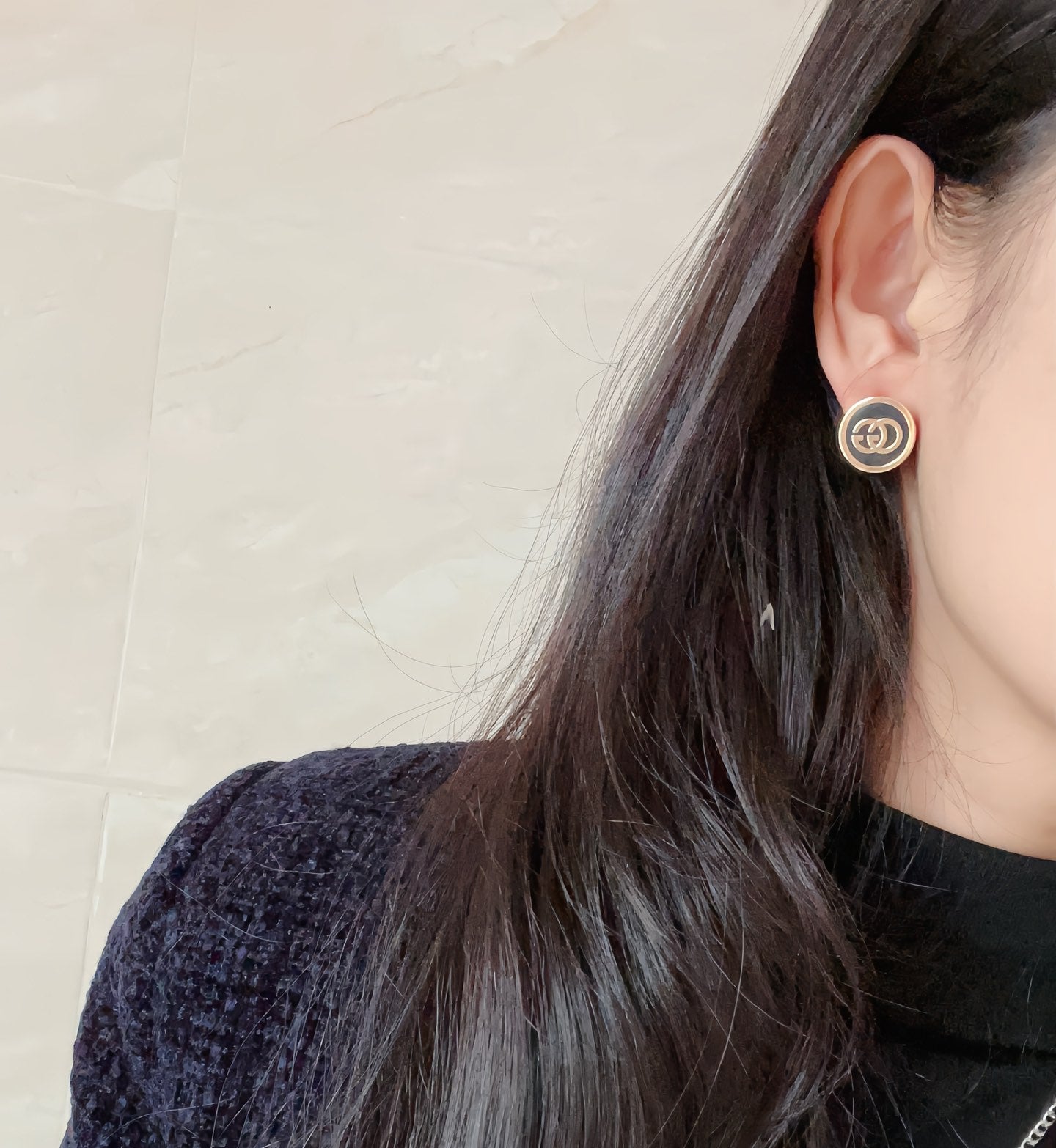Orecchini alla moda ed eleganti