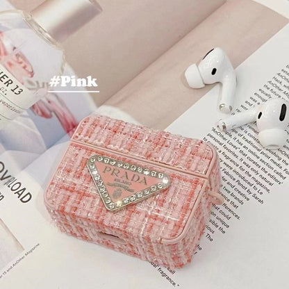 Elegante custodia ricamata per AirPods