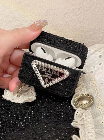 Elegante custodia ricamata per AirPods