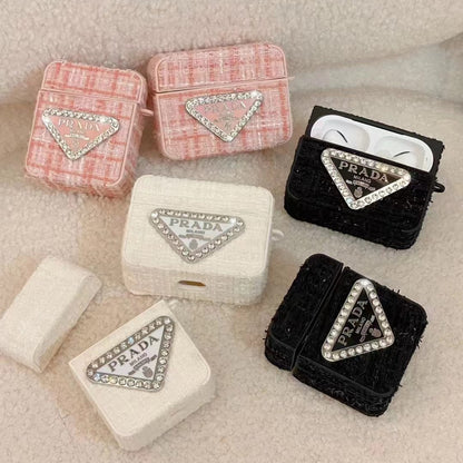Elegante custodia ricamata per AirPods