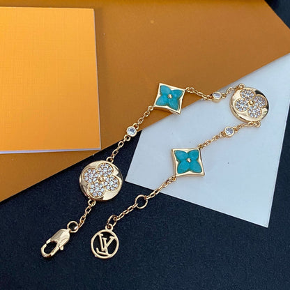Braccialetto di lusso con gemme di strass