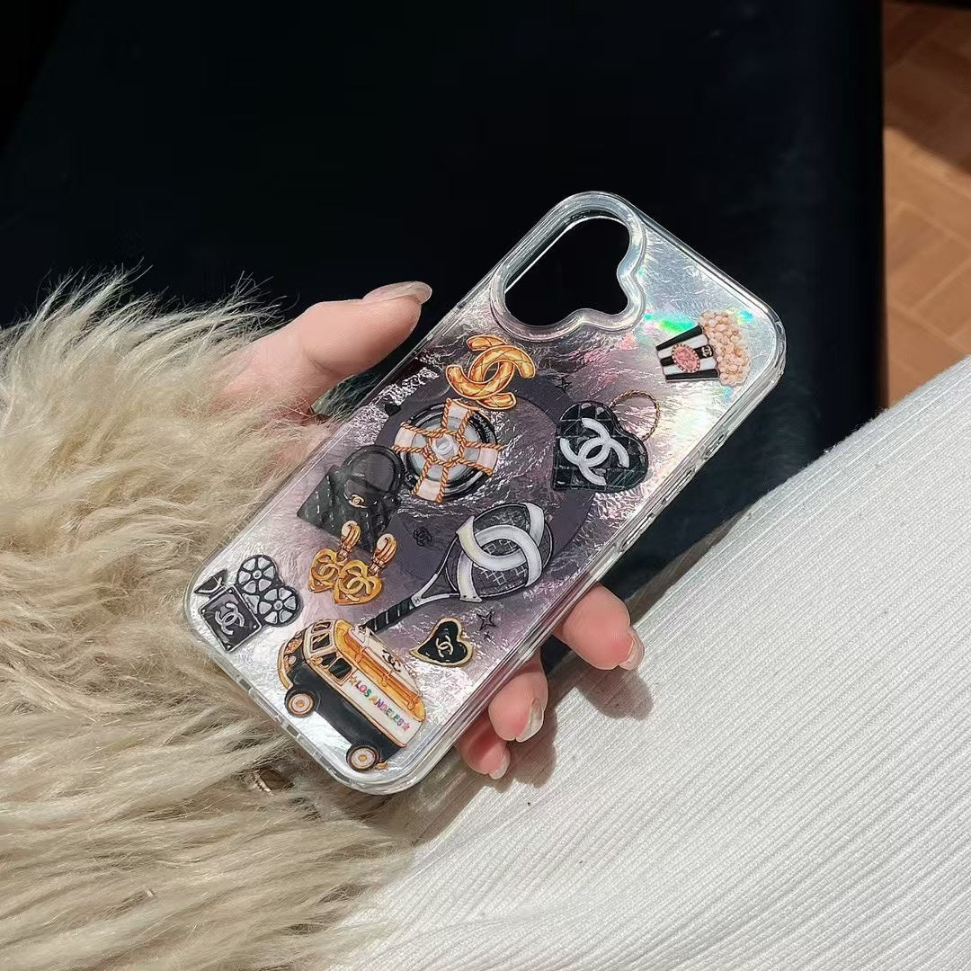 Cool Black Magnetic Phone Case For iPhone