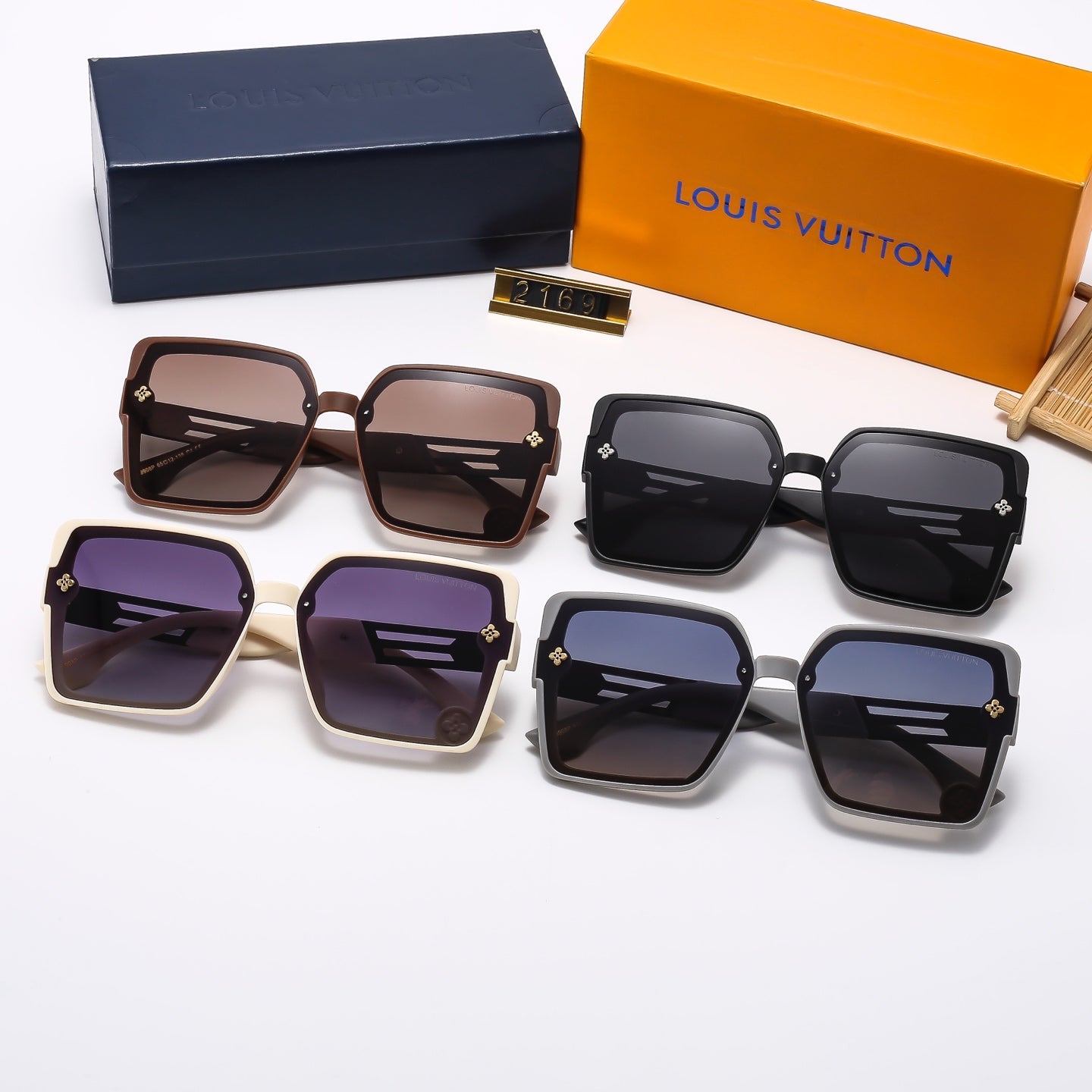 Fashion Square Frame Sunglasses