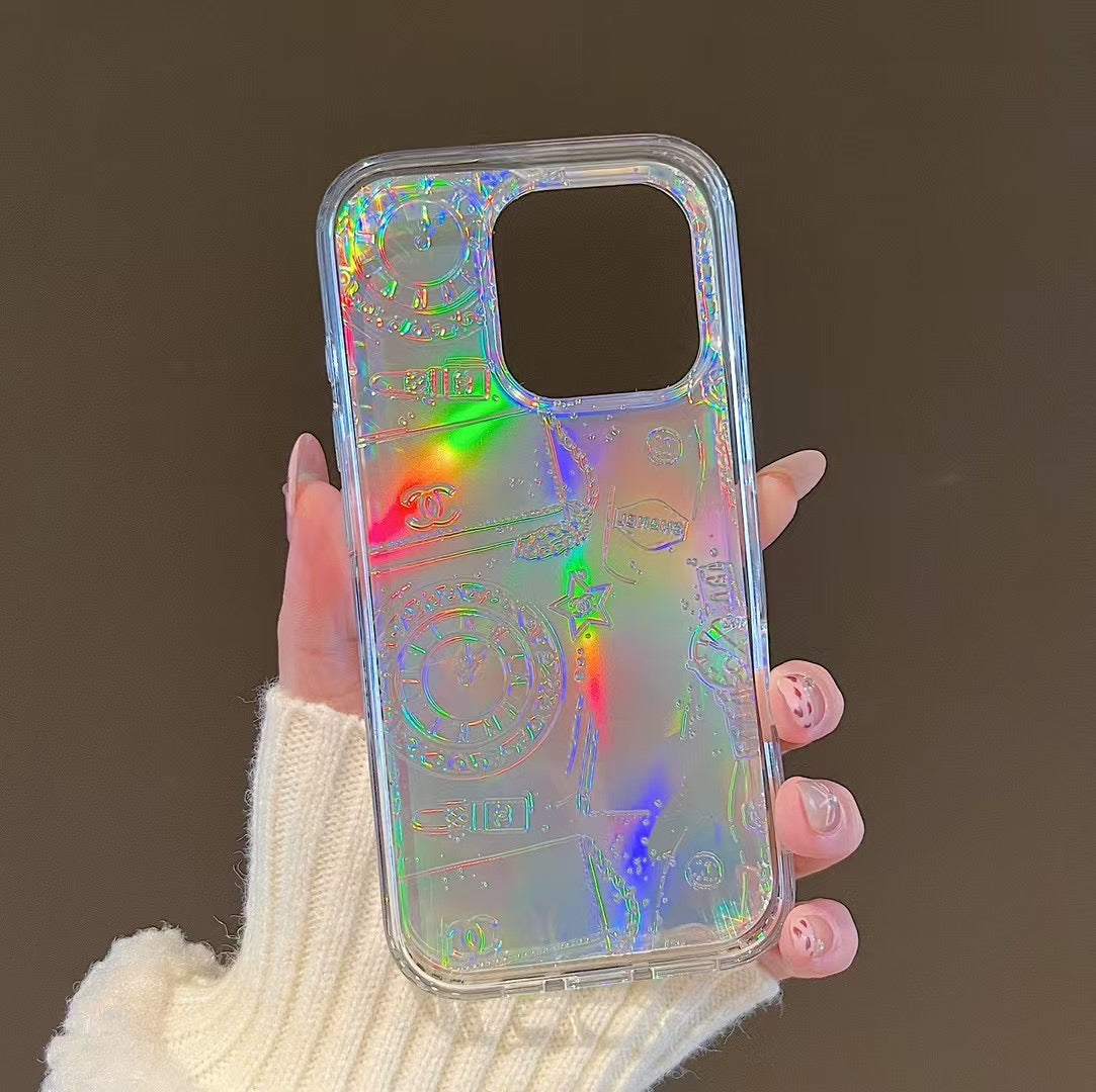 Fashion Magnetic Bracket Chain Case For iPhone