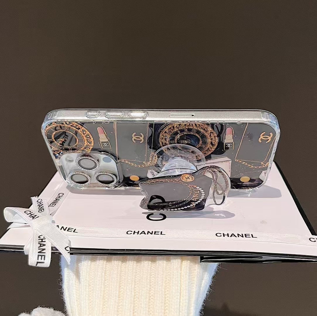 Modische magnetische Halterungskettenhülle für das iPhone