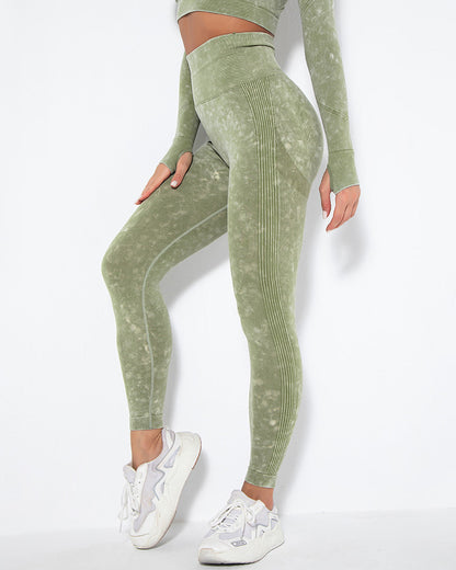Leggings senza cuciture Idalyne - Verde