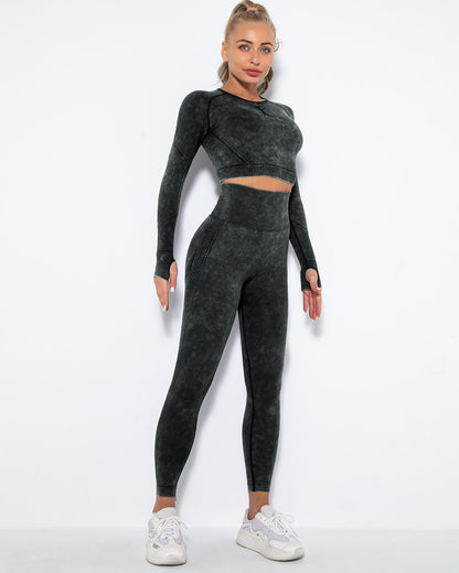 Leggings senza cuciture Idalyne - Nero