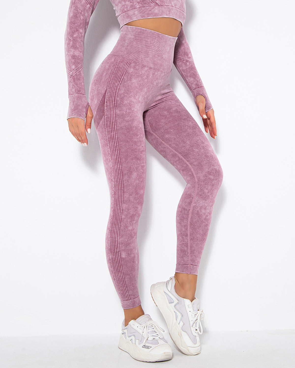 Leggings senza cuciture Idalyne - Rosso
