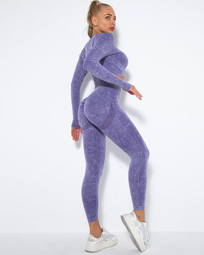 Leggings senza cuciture Idalyne - Viola