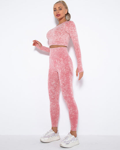 Leggings senza cuciture Idalyne - Rosa