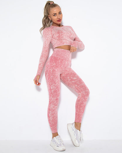 Leggings senza cuciture Idalyne - Rosa