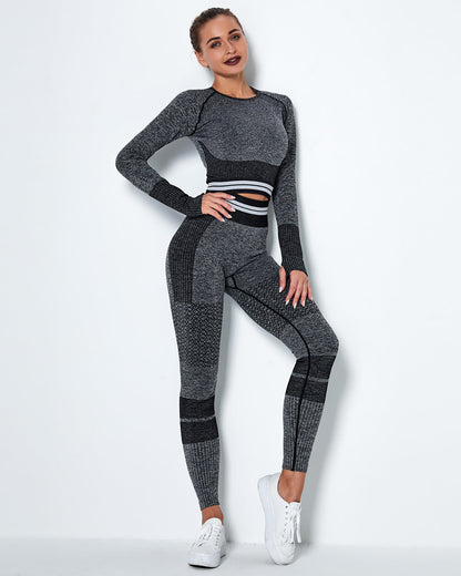 Leggings senza cuciture Imperia - Nero