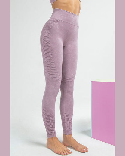 Leggings senza cuciture Infinity - Viola chiaro